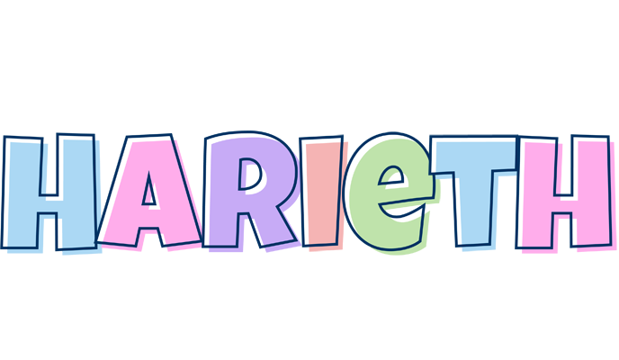 Harieth pastel logo
