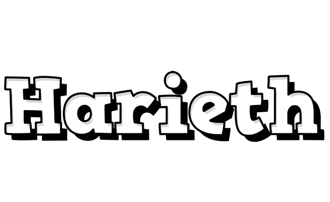 Harieth snowing logo