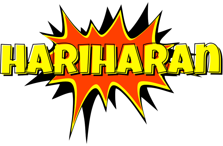 Hariharan bazinga logo