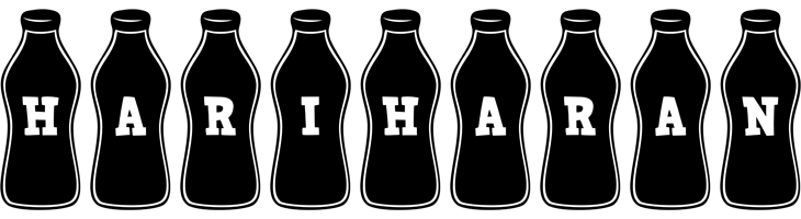 Hariharan bottle logo