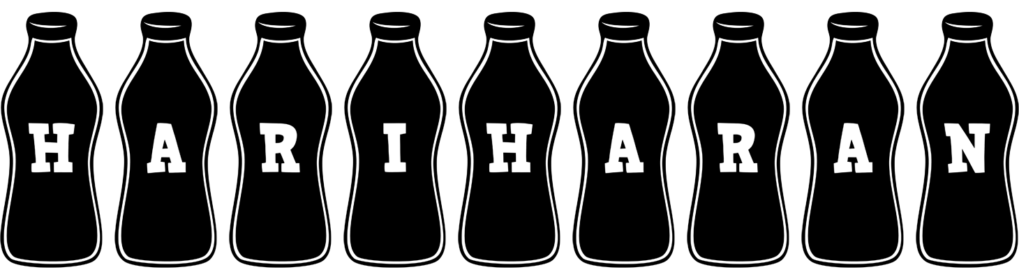 Hariharan bottle logo