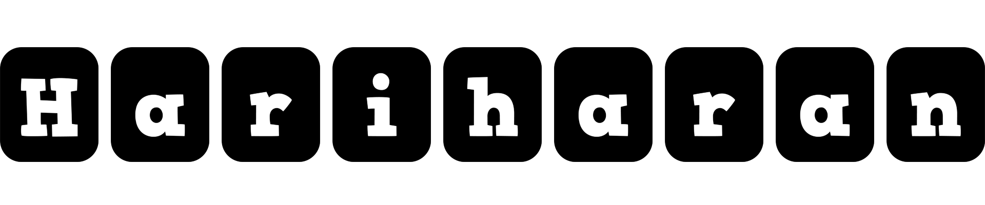Hariharan box logo