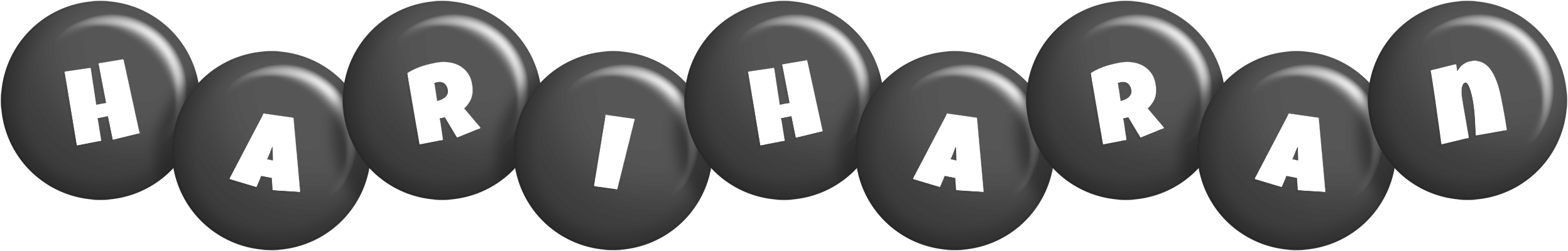 Hariharan candy-black logo
