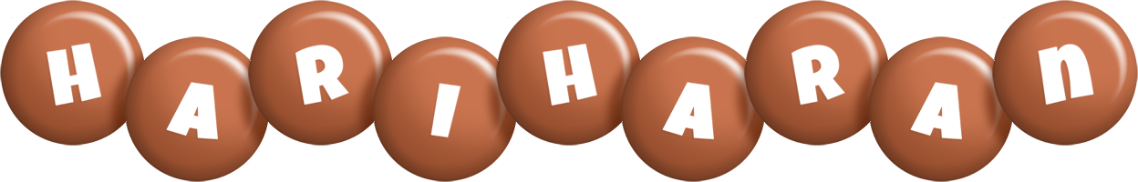 Hariharan candy-brown logo