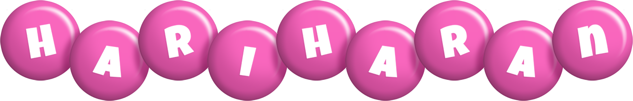 Hariharan candy-pink logo