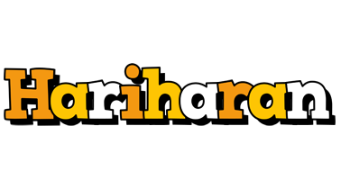 Hariharan cartoon logo