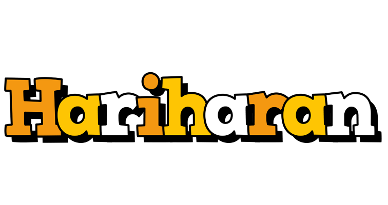 Hariharan cartoon logo