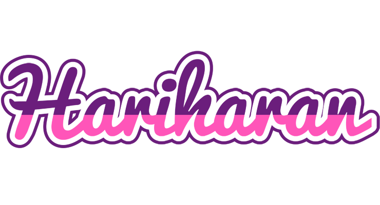 Hariharan cheerful logo