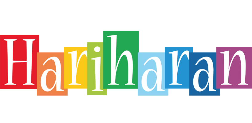Hariharan colors logo