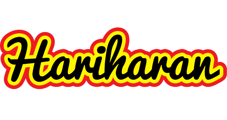 Hariharan flaming logo