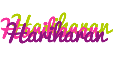 Hariharan flowers logo