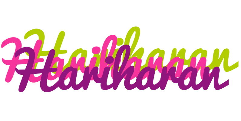 Hariharan flowers logo