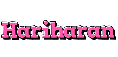 Hariharan girlish logo