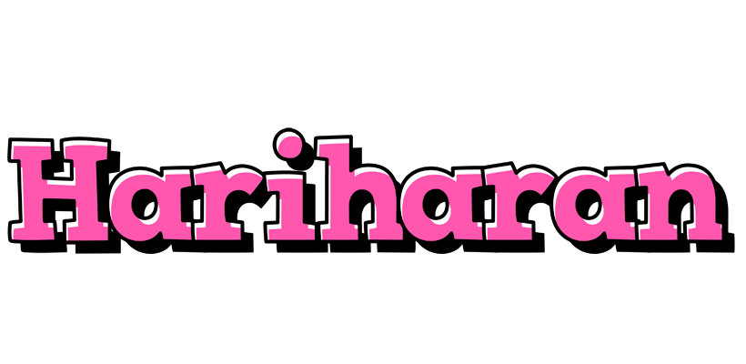 Hariharan girlish logo