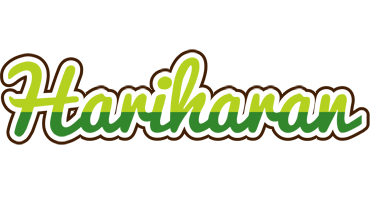 Hariharan golfing logo