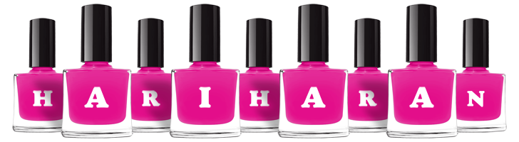 Hariharan nails logo