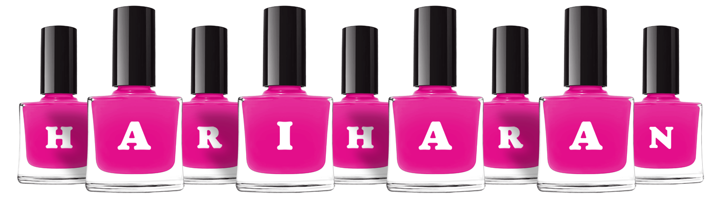 Hariharan nails logo
