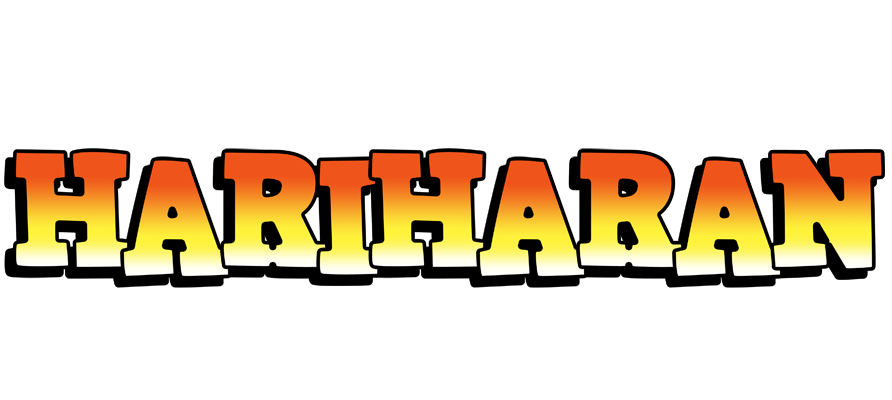 Hariharan sunset logo
