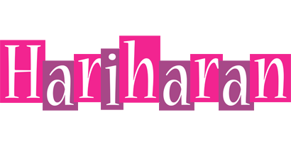 Hariharan whine logo