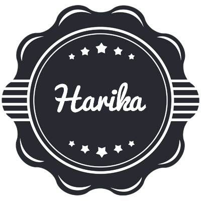 Harika badge logo