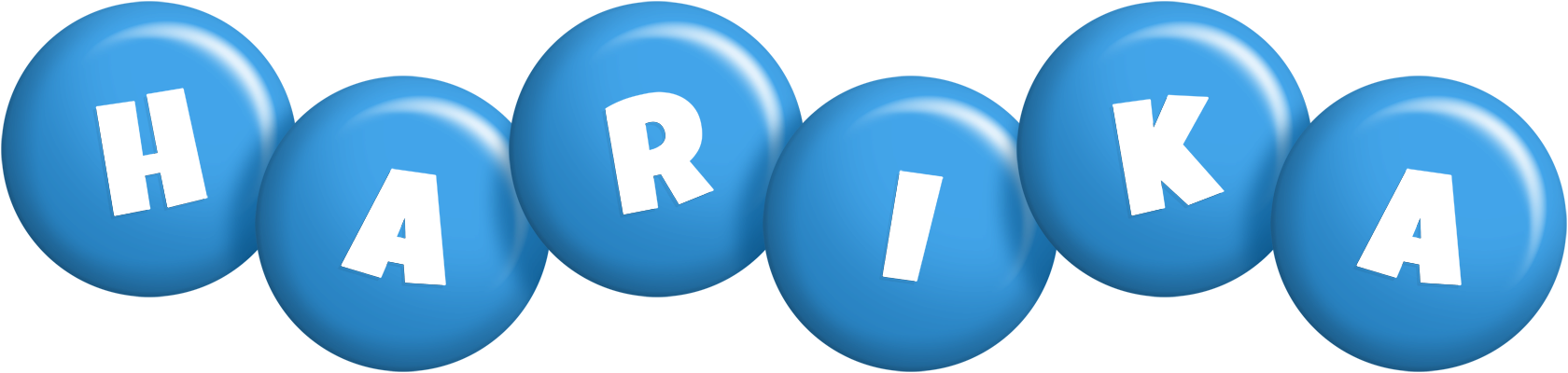 Harika candy-blue logo