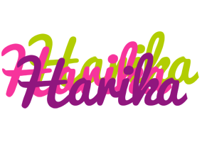 Harika flowers logo