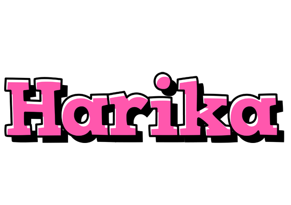 Harika girlish logo