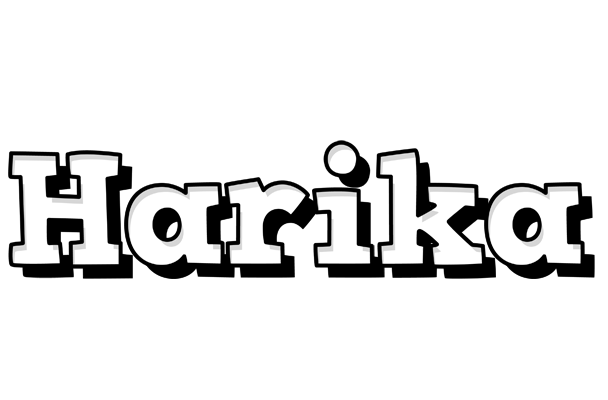 Harika snowing logo