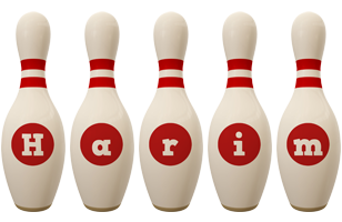 Harim bowling-pin logo