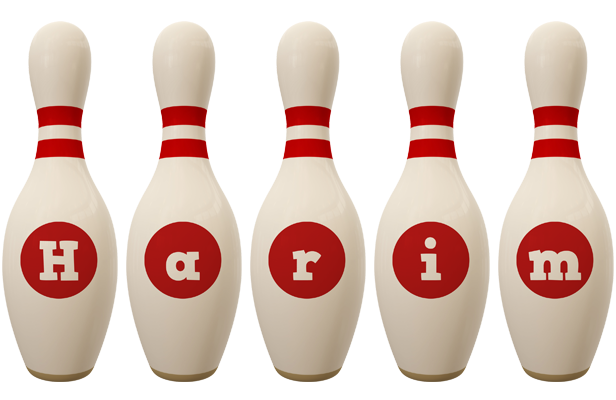 Harim bowling-pin logo