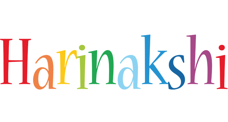 Harinakshi birthday logo