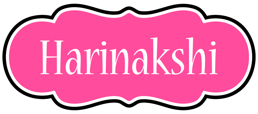 Harinakshi invitation logo