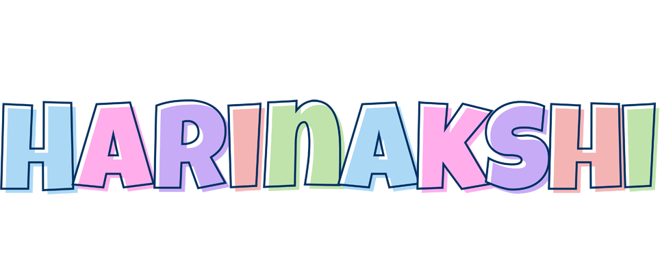 Harinakshi pastel logo