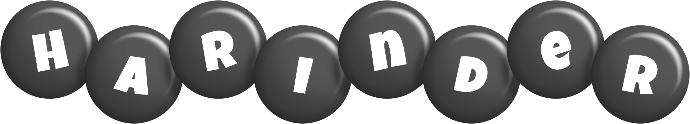Harinder candy-black logo