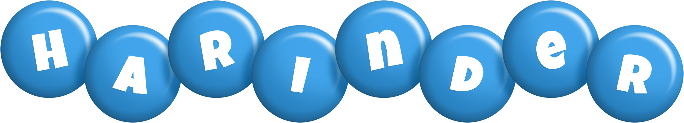 Harinder candy-blue logo