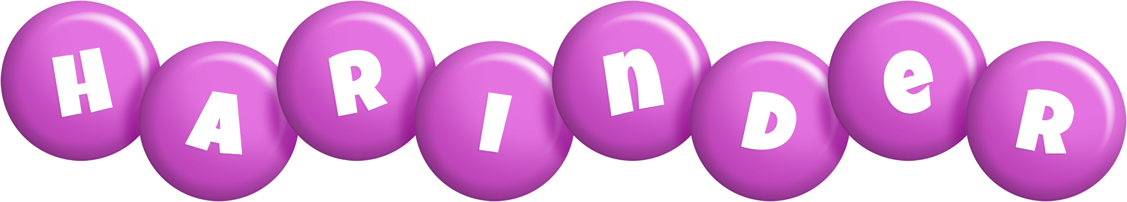 Harinder candy-purple logo