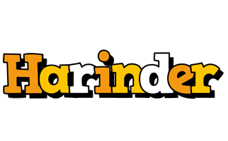 Harinder cartoon logo