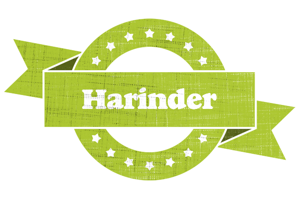 Harinder change logo