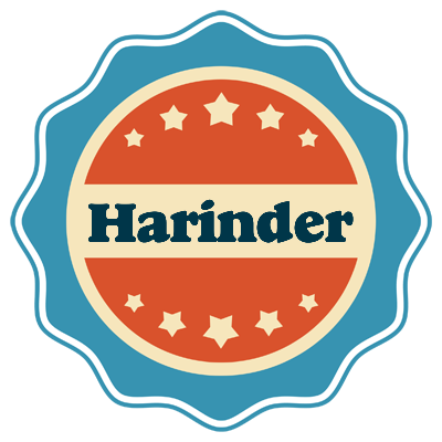 Harinder labels logo