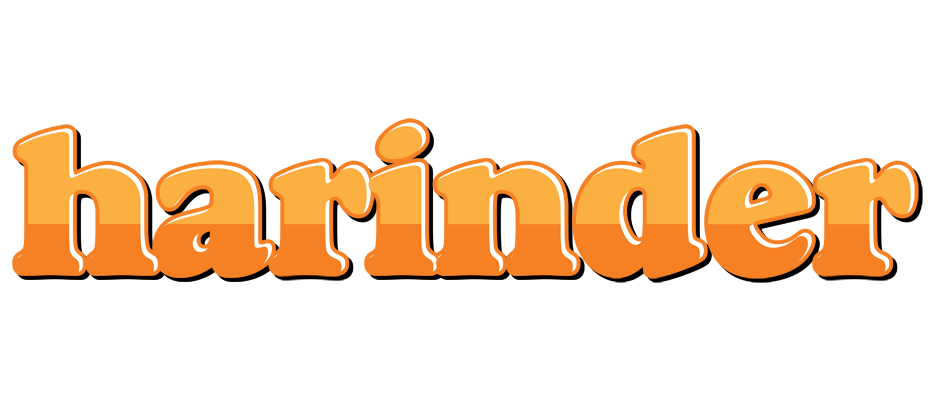 Harinder orange logo