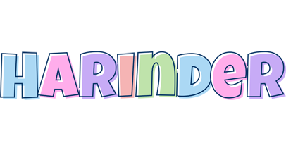 Harinder pastel logo