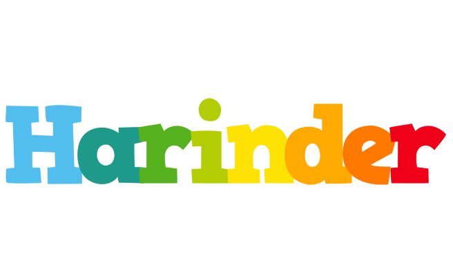 Harinder rainbows logo