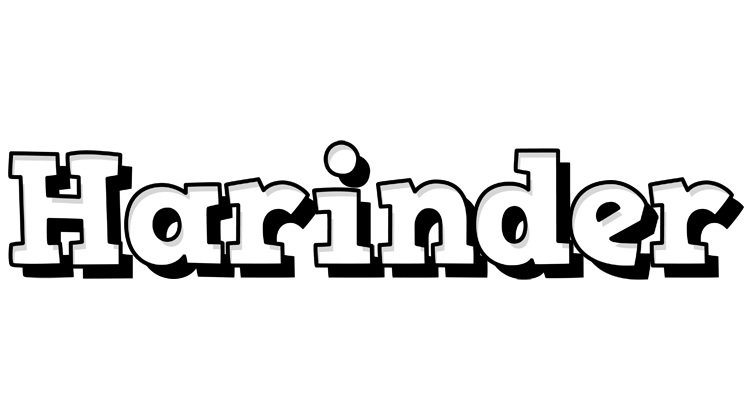 Harinder snowing logo
