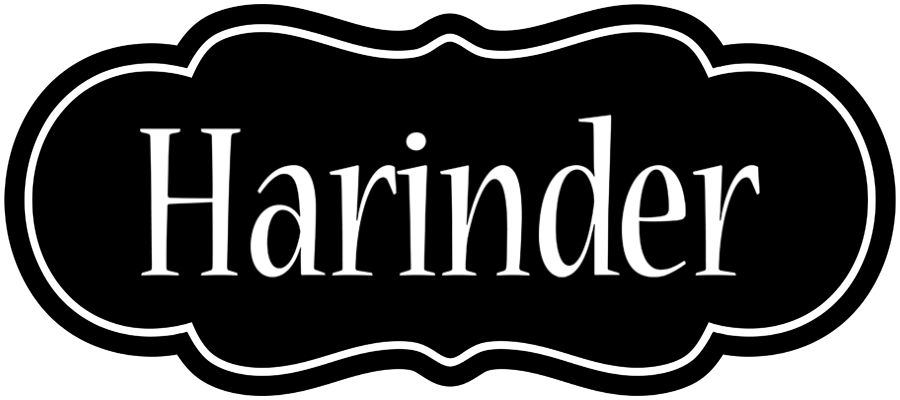Harinder welcome logo