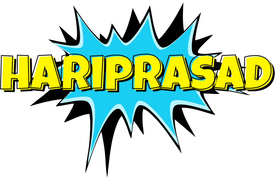 Hariprasad amazing logo