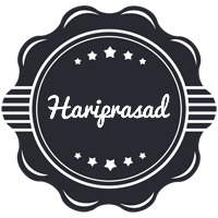 Hariprasad badge logo