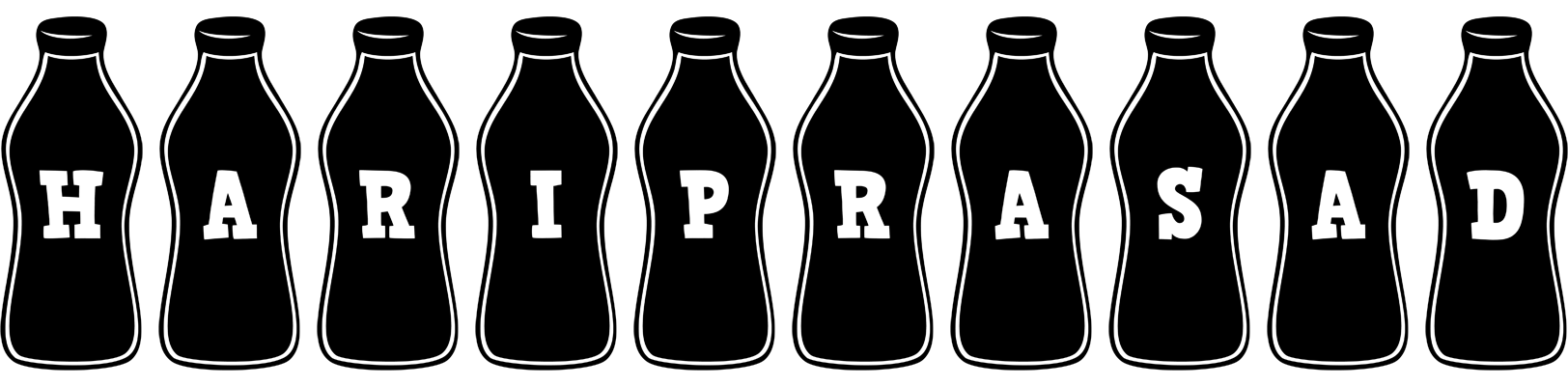 Hariprasad bottle logo