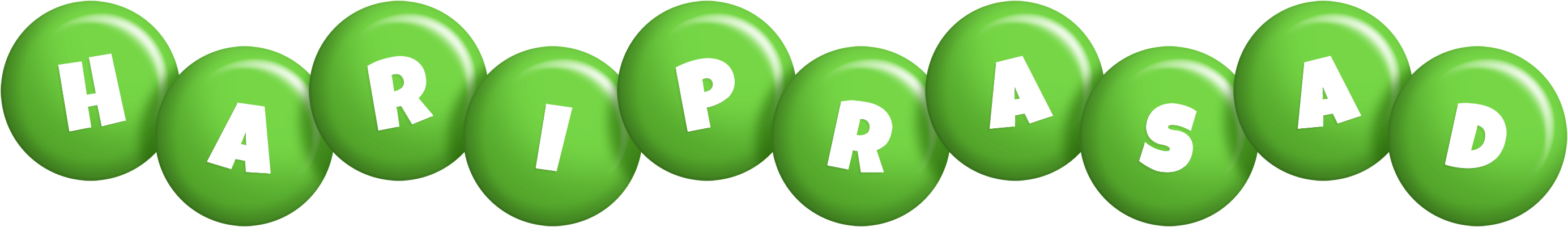 Hariprasad candy-green logo
