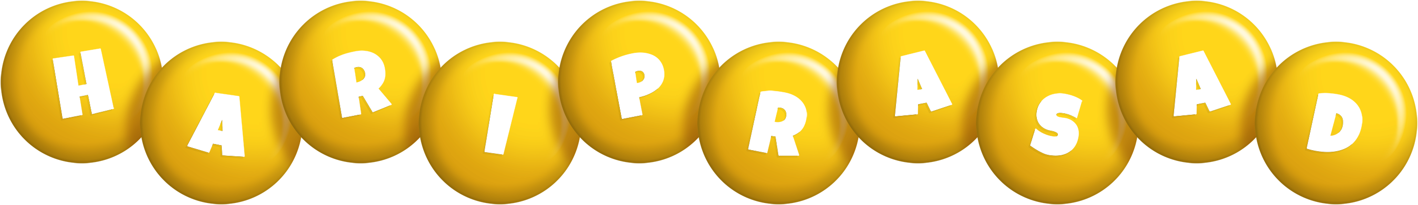 Hariprasad candy-yellow logo