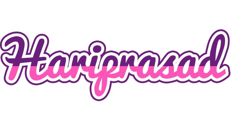Hariprasad cheerful logo